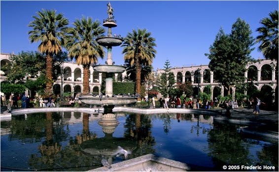 The White City Plaza de Armas, Arequipa
