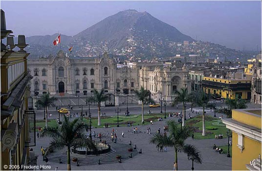 Presidential Palace Plaza de Armas, Lima