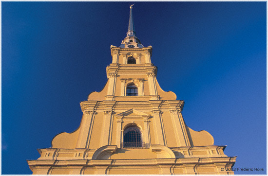 The Clock Tower SS Peter and Paul Fortress, St Petersburg