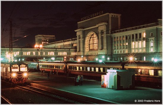 Novosibirsk Station The Trans-Siberian Railway