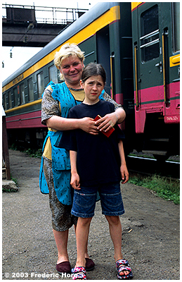 Lana and Leanna On the Trans-Siberian Railway